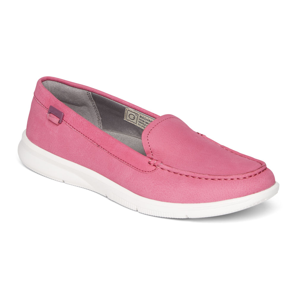 Rockport Singapore Womens Loafers - Ayva Washable Pink - VP6908751